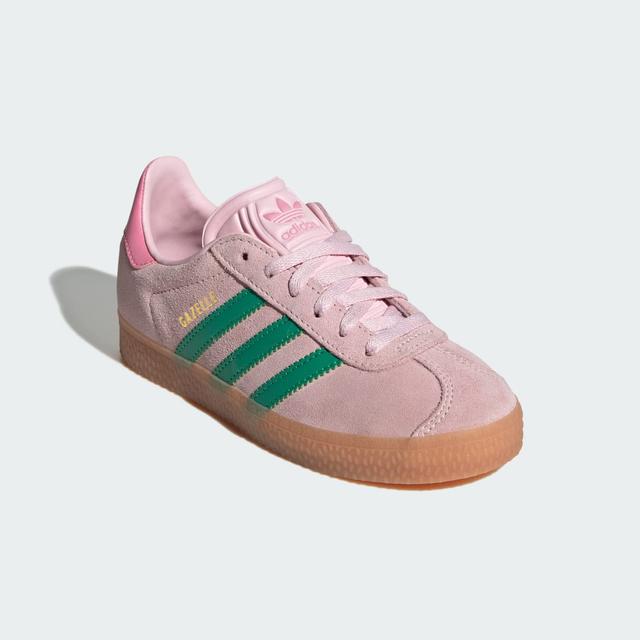 adidas Gazelle Shoes Kids Clear Pink 2.5 Kids - Originals Shoes