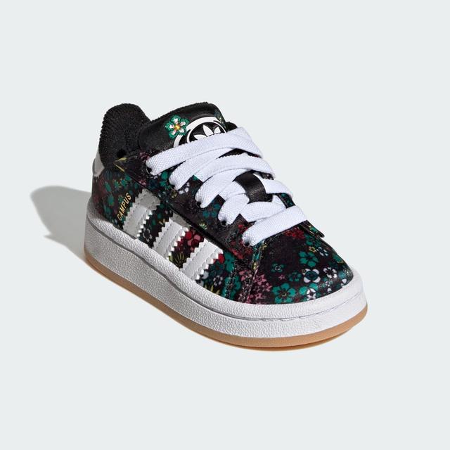 ADIDAS LIBERTY LONDON CAMPUS 00s COMFORT CLOSURE ELASTIC LACE SHOES Black 5.5K - Kids Originals Shoes