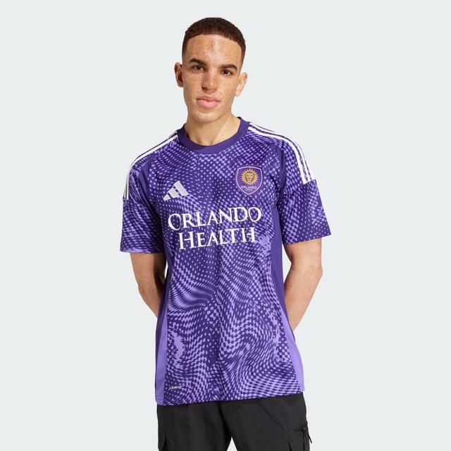 adidas Orlando City 25/26 Home Jersey Rich Purple M - Mens Soccer Jerseys
