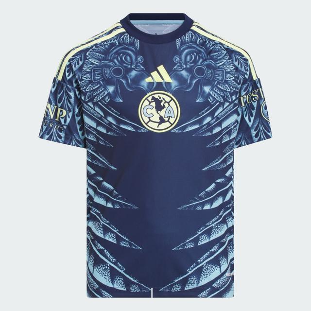 adidas Club América 25/26 Away Jersey Kids Team Navy Blue 2 L Kids - Soccer Jerseys