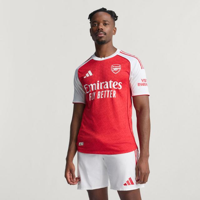 adidas Arsenal 25/26 Home Authentic Jersey Better Scarlet S - Mens Soccer Jerseys