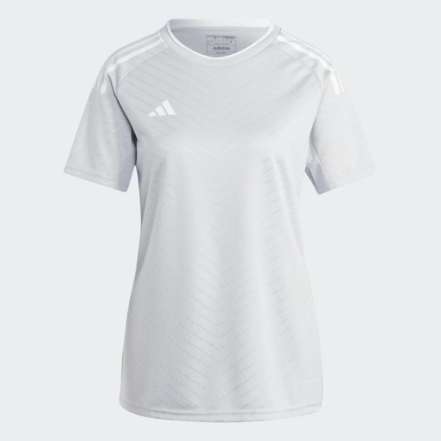 adidas Campeon 23 Jersey Team Light Grey S - Womens Soccer Jerseys
