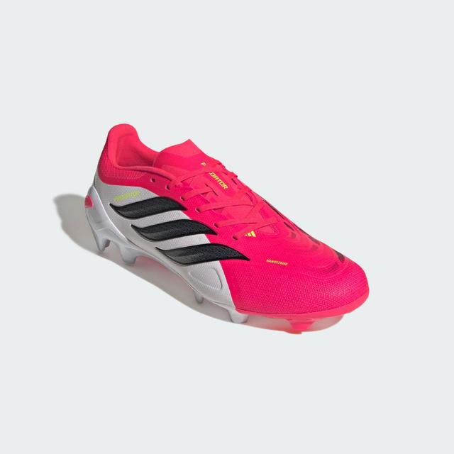 adidas Predator League Firm Ground Soccer Cleats Lucid Red M 11 / W 12 - Mens Soccer Cleats