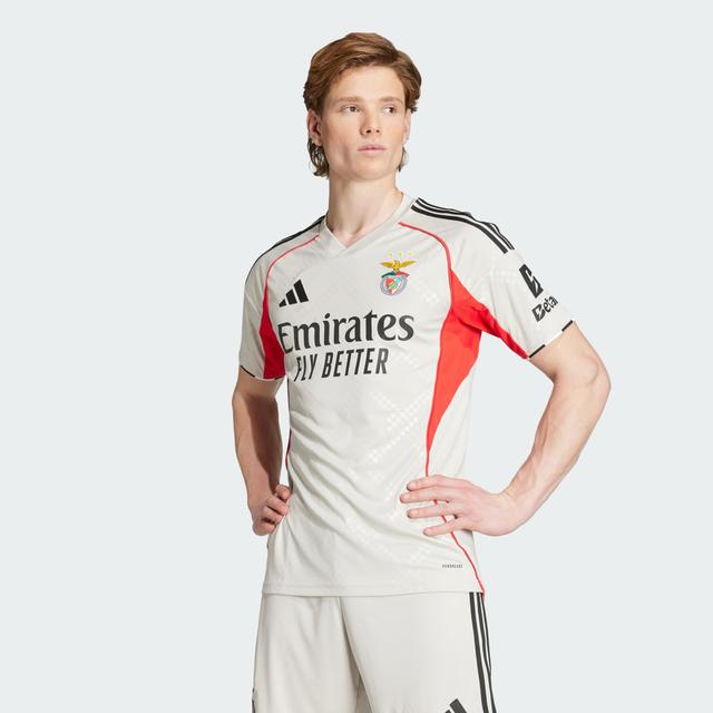 adidas Benfica 25/26 Away Jersey Beige XL - Mens Soccer Jerseys