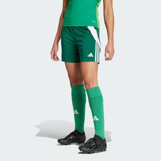 adidas Tiro 24 Shorts Team Dark Green M - Womens Soccer Shorts