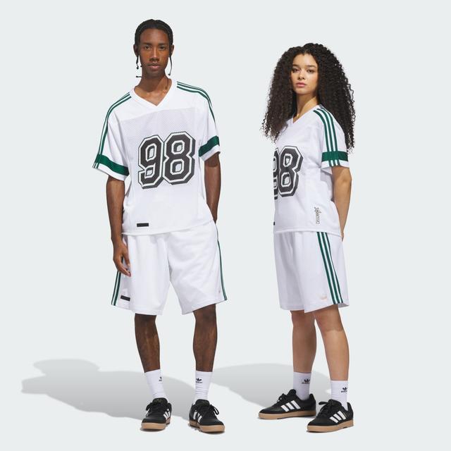 adidas SKATEBOARDING x TYSHAWN SHORTS White XL - Mens Skateboarding Shorts