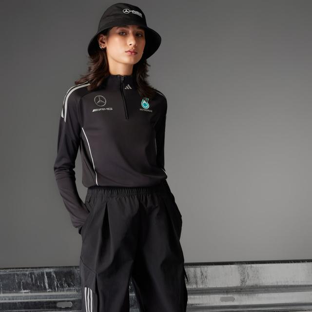 adidas MERCEDES - AMG PETRONAS FORMULA ONE TEAM MECHANICS TOP Black L - Womens Motorsport Jackets