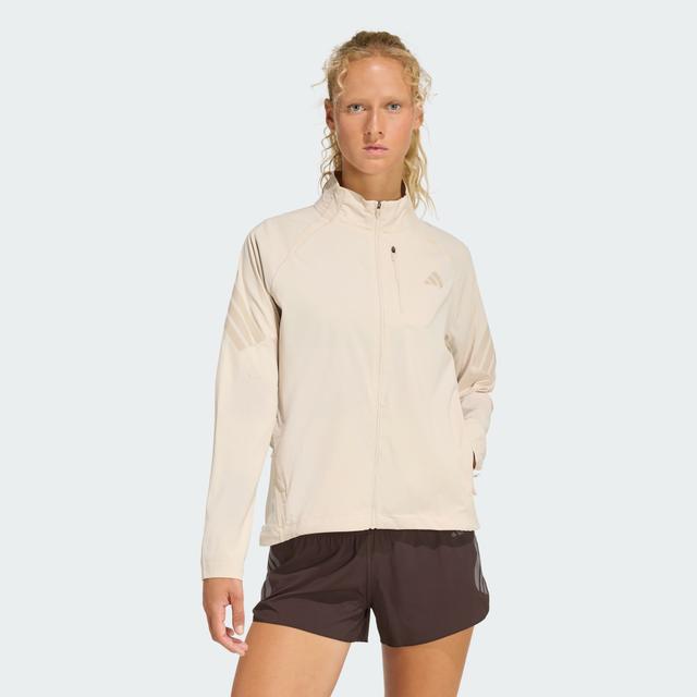 adidas adi365 FORMOTION Jacket Crystal Linen S - Womens Running Jackets