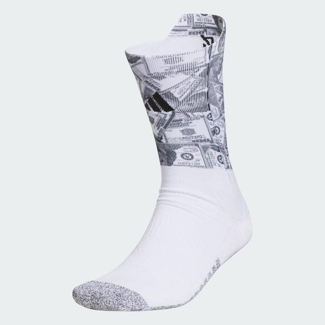 adidas Adizero Electric 2 Crew Socks White XL - Football Socks