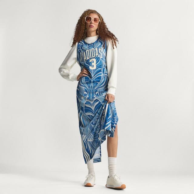 ADIDAS x FARM RIO PREMIUM DRESS Dark Marine XL - Womens Originals Skirts & Dresses