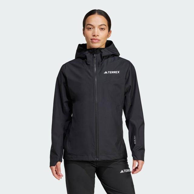 adidas Terrex Multi 2.5L Rain.Rdy Jacket Black S - Womens Hiking Jackets
