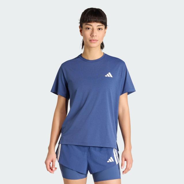 adidas adi365 Running Climacool Iconic T-shirt Blue XL - Womens Running Short Sleeve Shirts