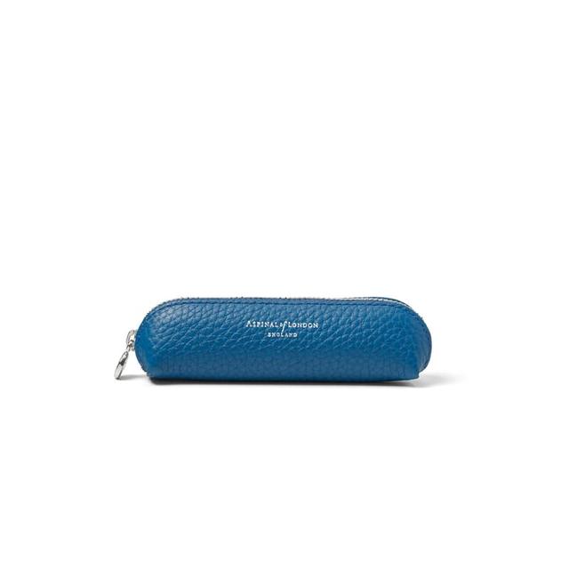 Aspinal of London Baby Pen Case in Pebble Topaz