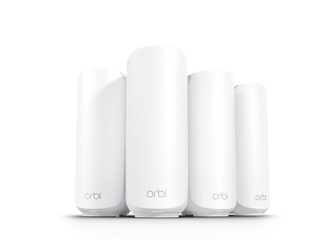 Orbi 370 Series 4-Pack Mesh System WiFi 7 Dual-Band BE5000 by NETGEAR, RBE374
