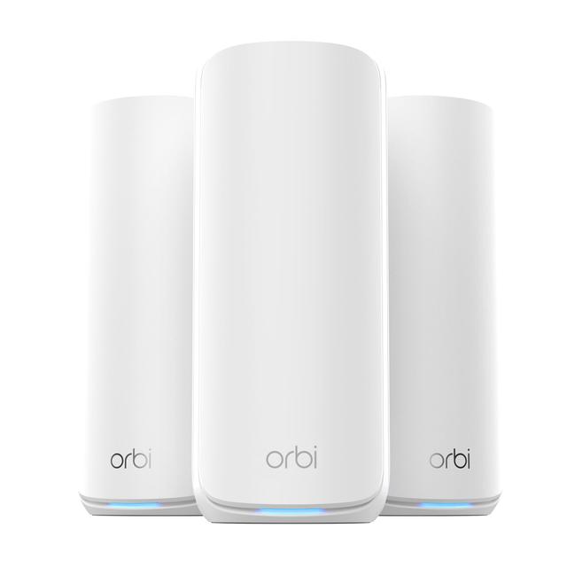 Orbi 870 Series 3-Pack Mesh System WiFi 7 Tri-Band BE21000 by NETGEAR, RBE873