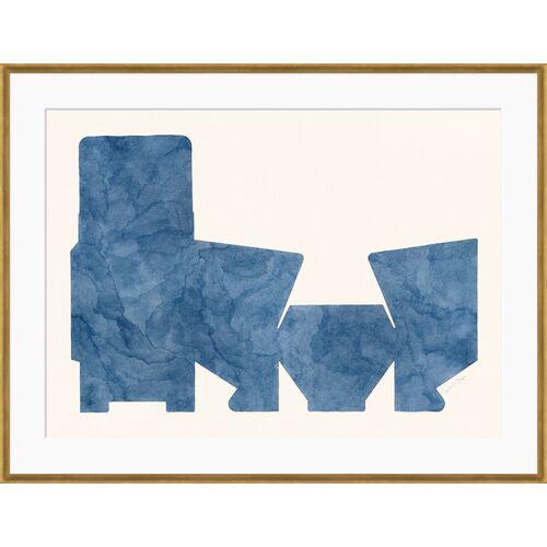 Leslie Snipes - Blue Form I - Soicher Marin