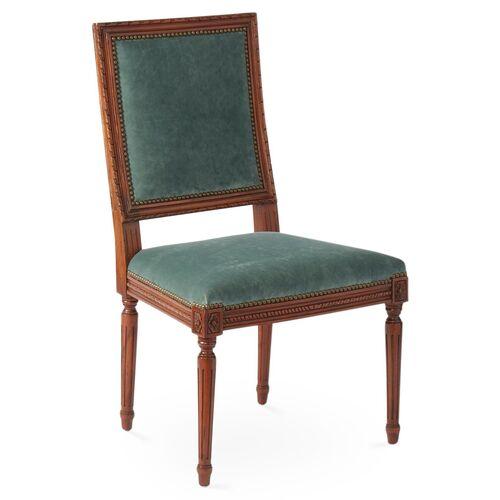 Exeter Side Chair - Jade Velvet - Green