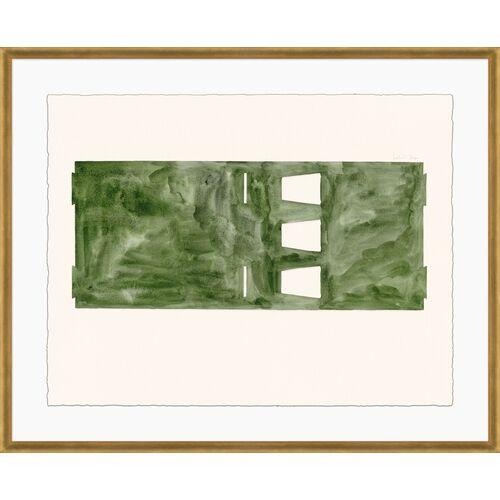 Leslie Snipes - Green Form II Painting - Soicher Marin | Painting, Decor, Art Prints