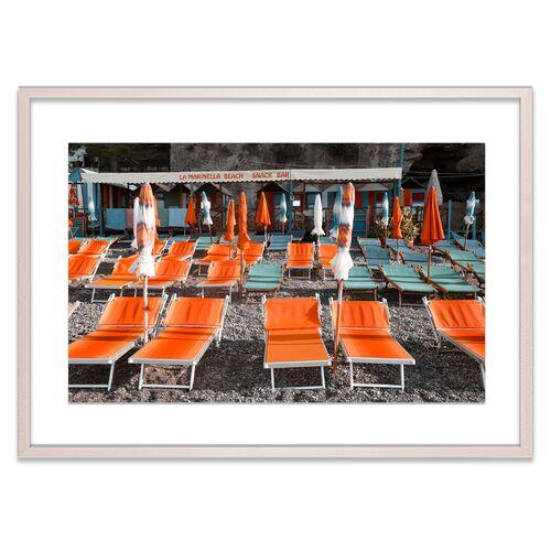 Natalie Obradovich - La Marinella Photograph - Orange