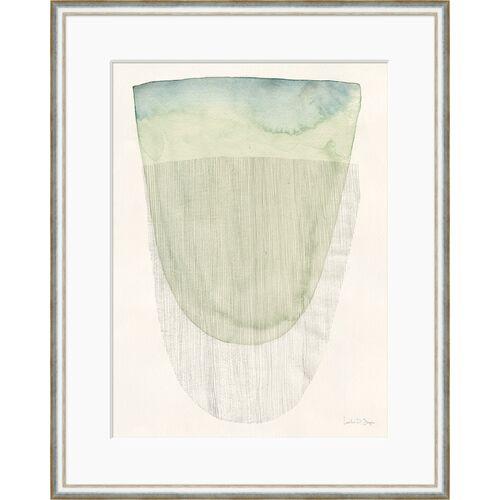 Leslie Snipes - Veil VI Painting - Soicher Marin - Green | Painting, Decor, Art Prints