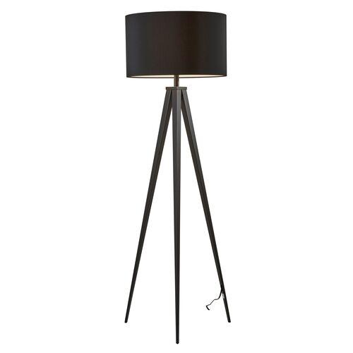 Dayle Tripod Floor Lamp - Black | Tall Lamp, Pole Lamp - Versatile, Adjustable, Decorative