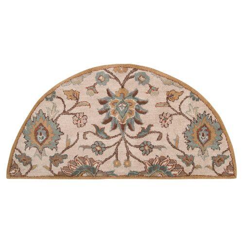 Corktree Rug - Taupe/Aqua - Gray - Gray | Floor Covering, Carpet, Mat, Area Rug