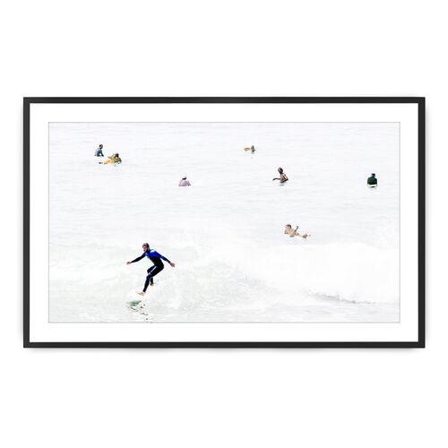 Judith Gigliotti - Afternoon Surf Photograph - Blue