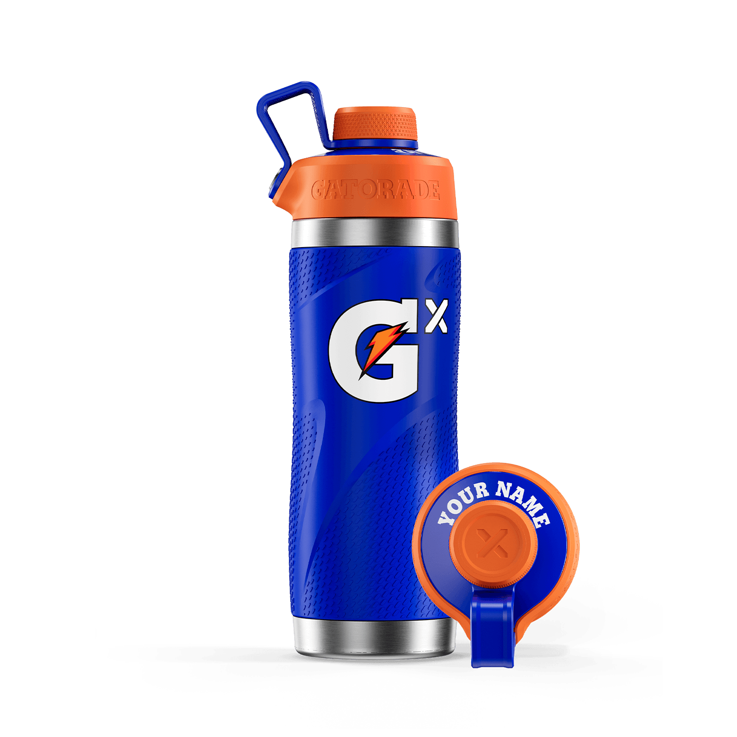 Royal Blue Gx Stainless Steel Bottle Bundle