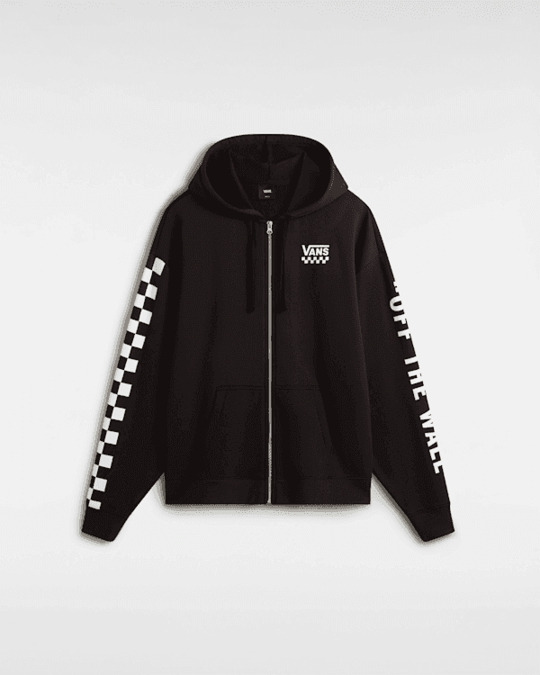 Vans - Extra Fun Oversized Hoodie, Woman, Black, Size: M