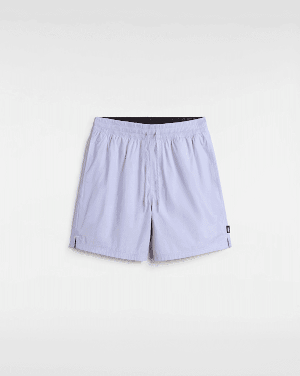 Vans - Primary Solid Elastic Boardshorts, Man, Purple, Size: L
