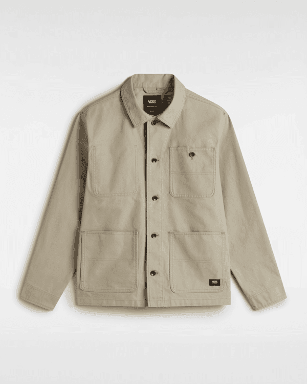 Vans - Kurtka Drill Chore Canvas, male, Szary, Size: XXL