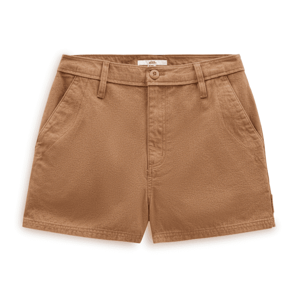 Vans - Ground Work Shorts, Woman, Brown, Size: 30