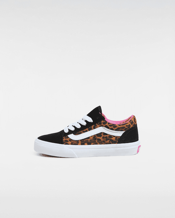 Vans - Kleine Kinder Old Skool Schuhe (4-8 Jahre), Schwarz, Größe: 33