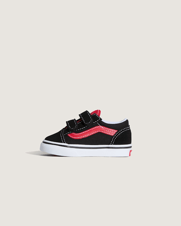Vans - Toddler Old Skool Shoes (1-4 Years), Black, Size: 17.5