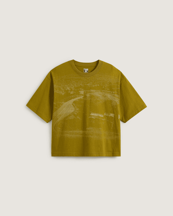 Vans - Skate Hillz Bomb Short T-Shirt by Atiba Jefferson, Man, Gold, Size: M