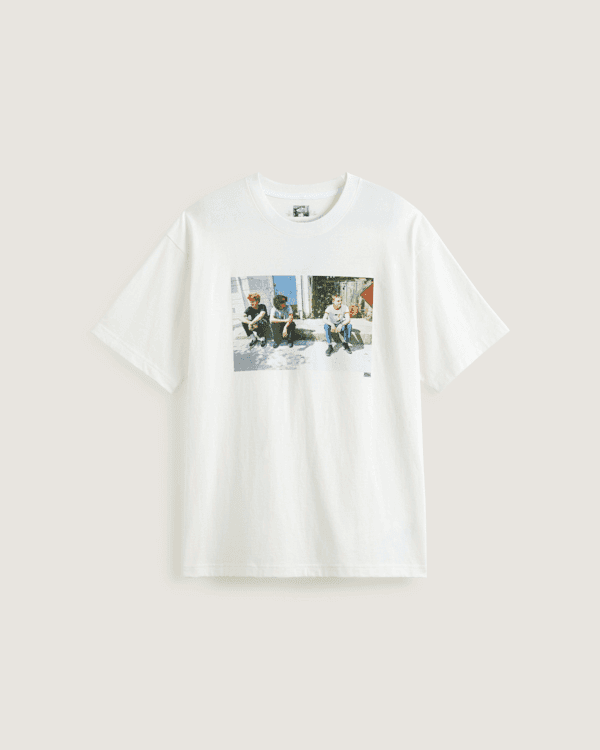 Vans - Skate Curb T-Shirt by Atiba Jefferson, Man, White, Size: M