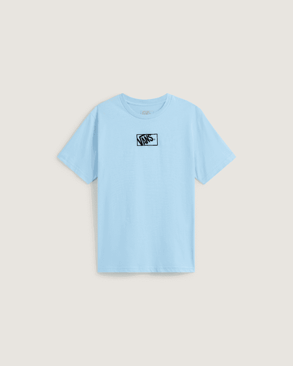 Vans - Kids By Blocked Box T-Shirt (8-14 Years), Blue, Size: S