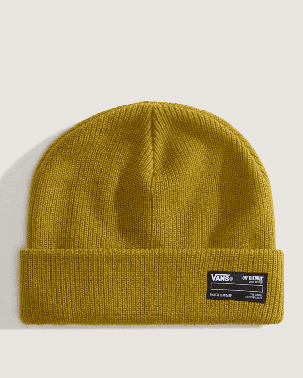 Vans - Leiva Cuff Beanie, Man, Gold, Size: One size
