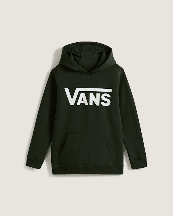 Vans - Kinder Vans Classic II Hoodie (8-14 Jahre), Grün, Größe: S