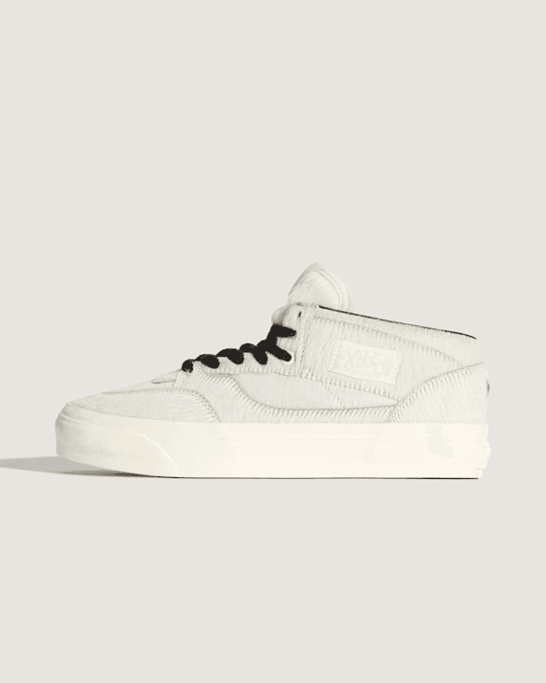 Vans - Premium Half Cab Shoes, Man, White, Size: 38