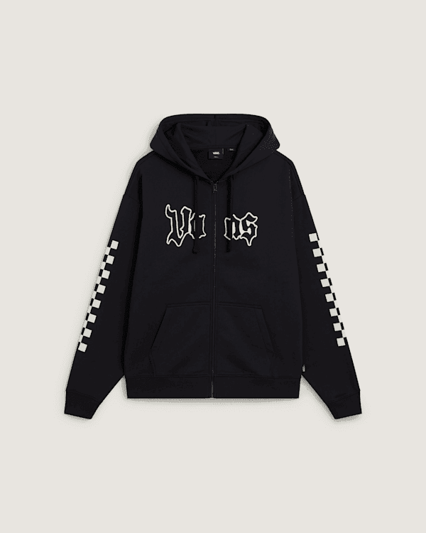 Vans - Tour Os Zip Pullover Hoodie, Woman, Black, Size: XS