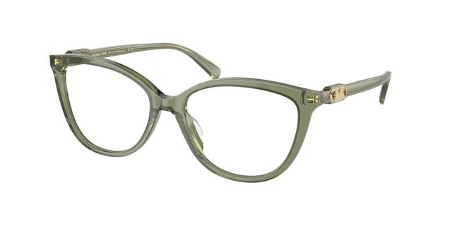 Michael Kors MK4109U WESTMINSTER Green Transparent, Size: M