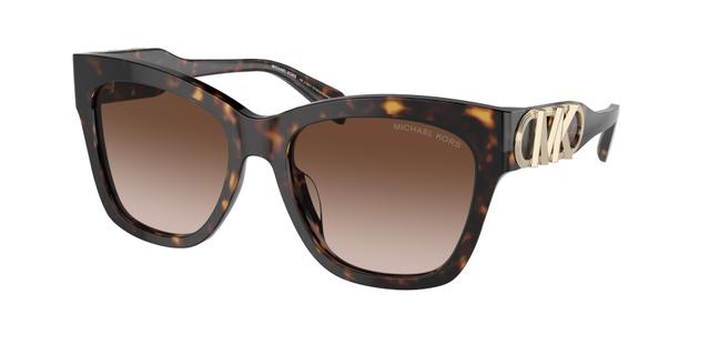 Michael Kors MK2182U EMPIRE SQUARE Dark Tortoise, Size: L