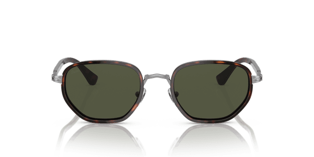 Persol PO2471S Havana Metal Sunglasses from Sartoria Collection