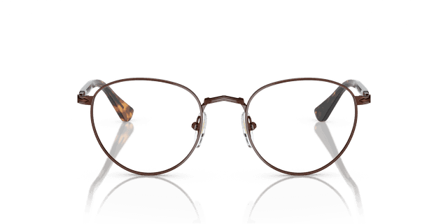 Persol PO2478V Unisex Black Metal Pantos Frame Glasses