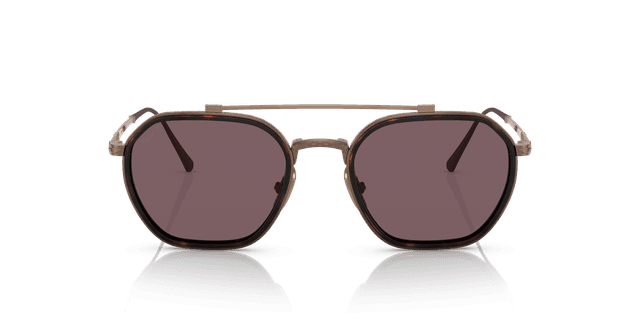 Persol PO5010ST Women's Violet Polarized Titanium Sunglasses