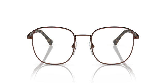Persol PO2497V Women's Brown Square Metal Frame Glasses