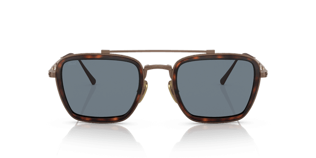 Persol PO5012ST Titanium Double Bridge Light Blue Sunglasses