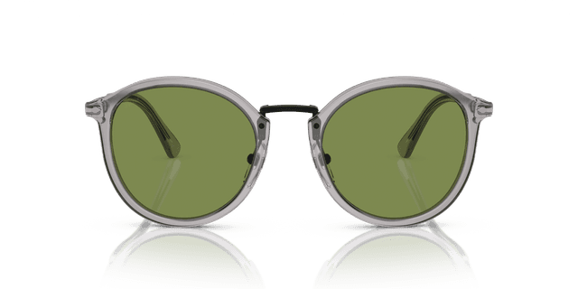 Persol PO3309S Men's Green Phanto Sunglasses with Metal Accents
