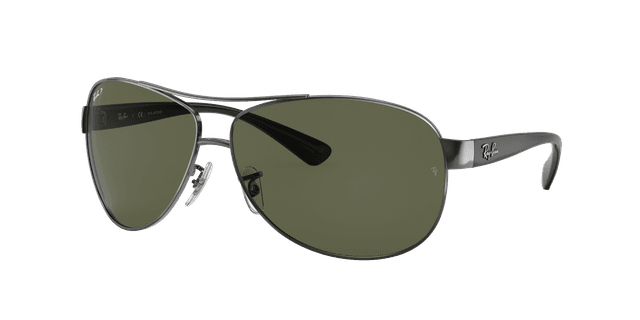 Ray-Ban Man Sunglass RB3386 - Frame color: Gunmetal, Lens color: G-15 Green